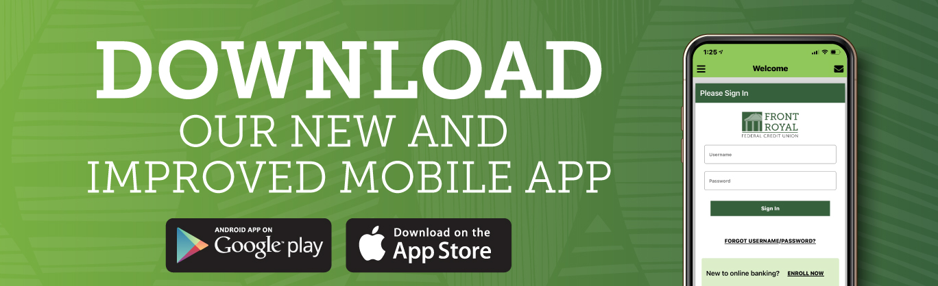 Download our new and improved mobile app