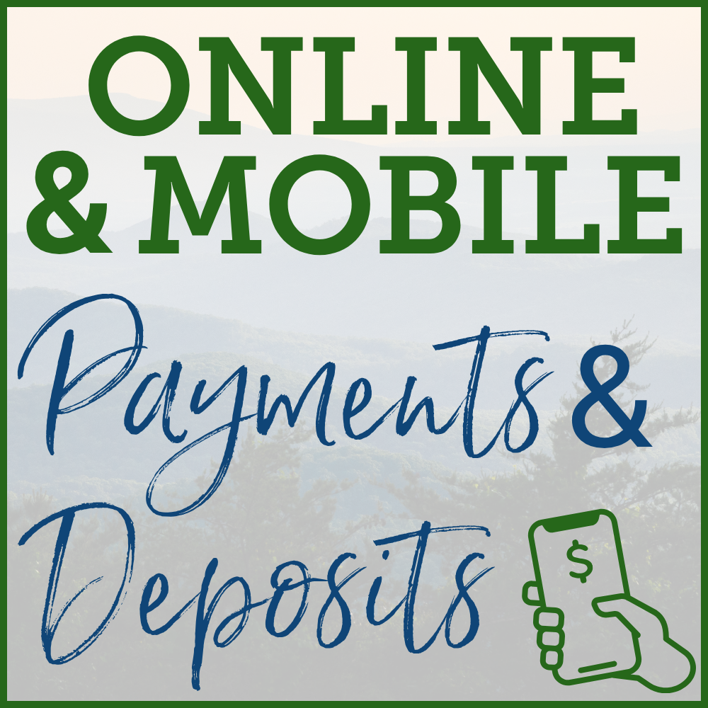 Online and mobile payments and deposits.